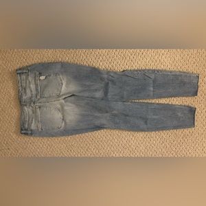 High rise skinny jeans